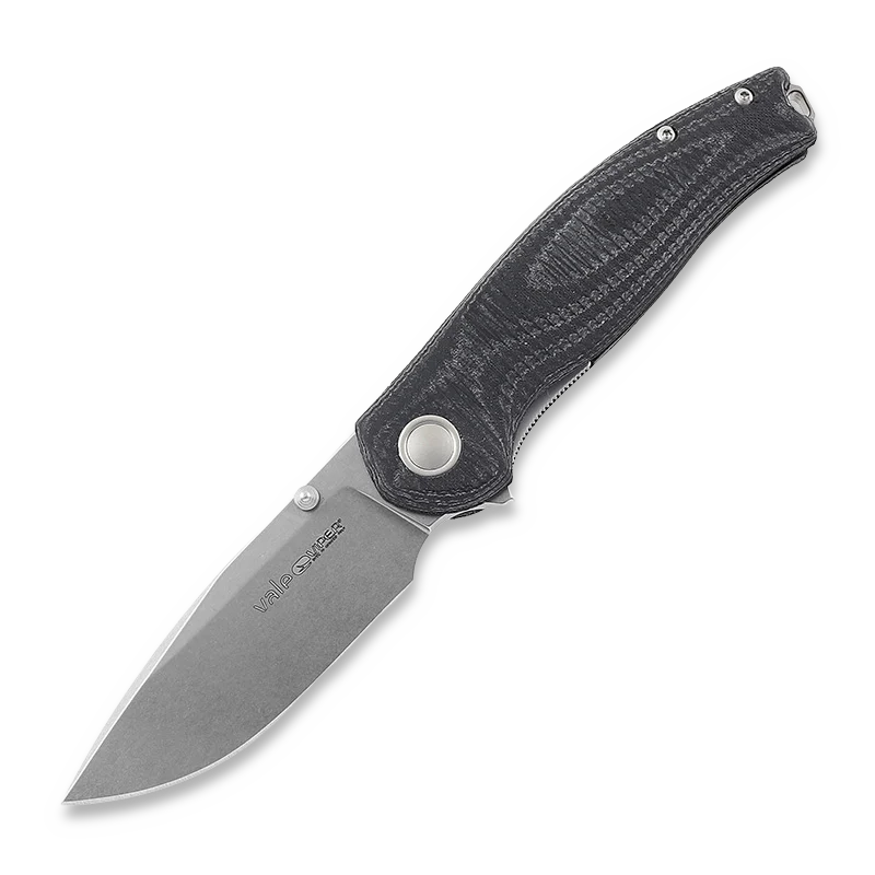 Viper Vale folding knife, Stonewashed, Black SureTouch V6006GG