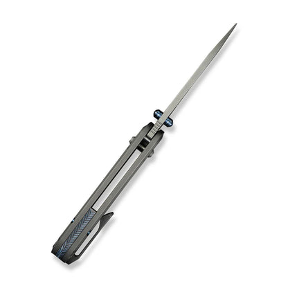WEKNIFE Bougie Banter Thumb Stud & Crossbar Lock Knife Titanium Handle (2.91" CPM S45VN Blade) WE24009-2