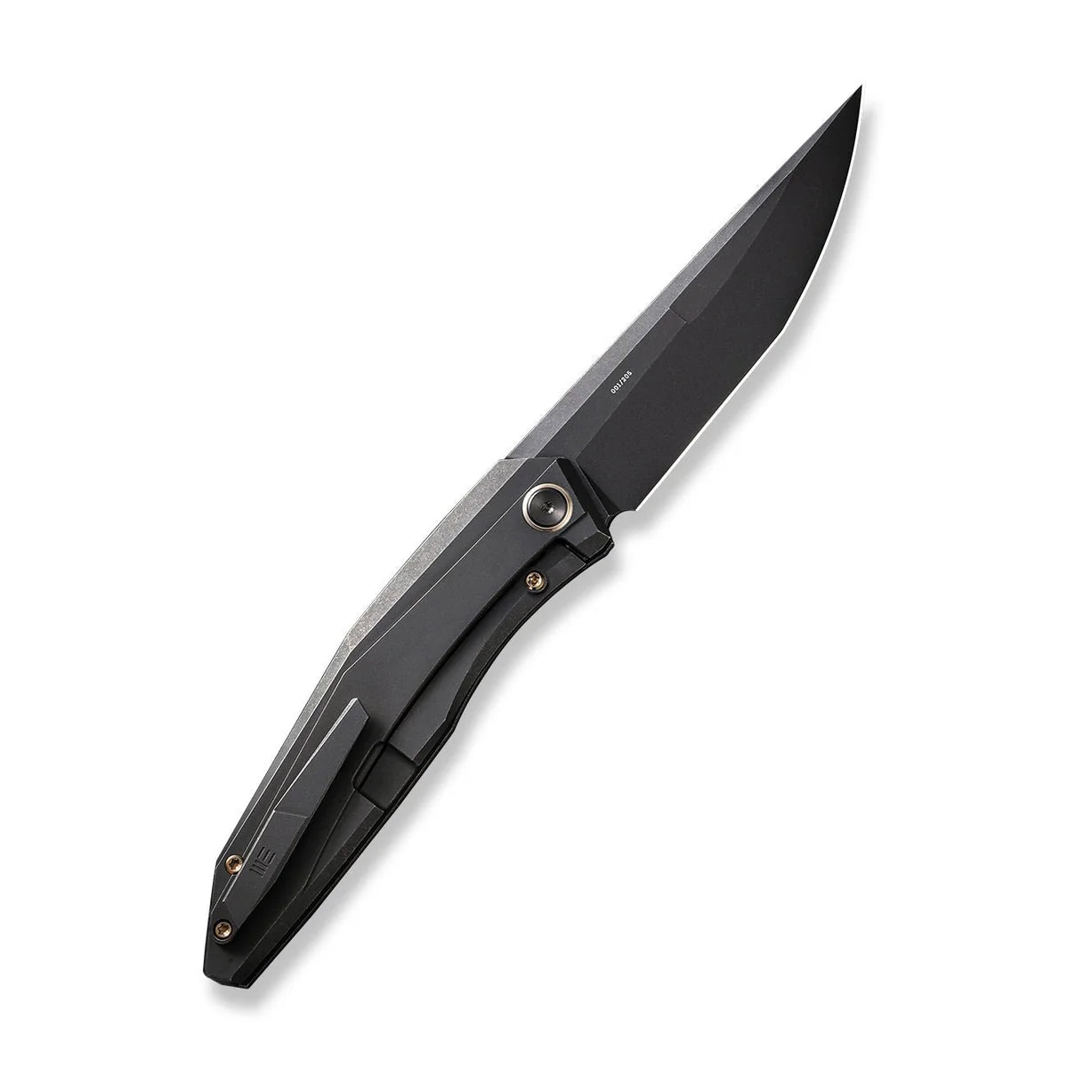 WEKNIFE | Cybernetic Top Flipper Knife Titanium Handle | WE22033-1