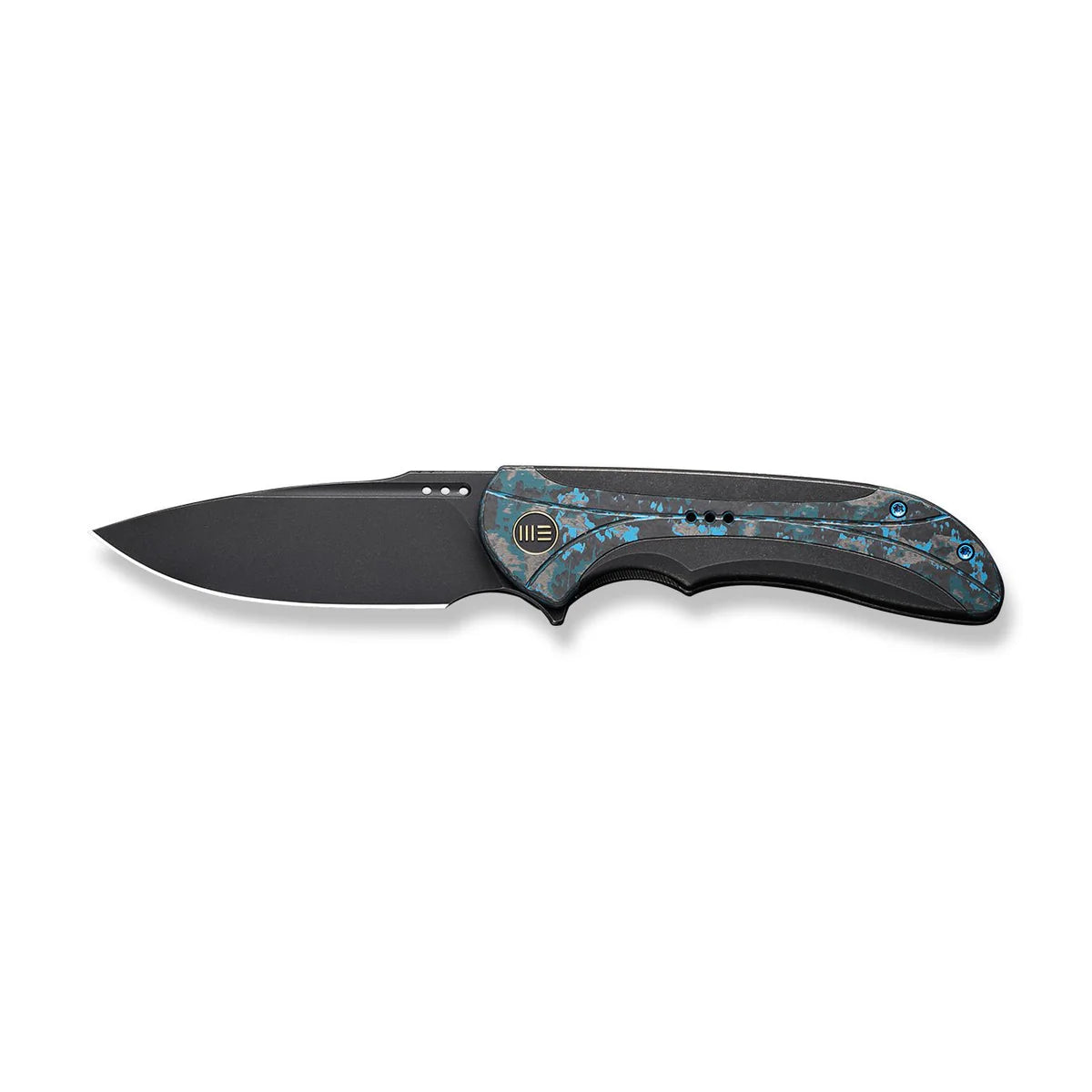 WEKNIFE | Equivik Flipper Knife Titanium & Carbon Fiber Handle | WE23020-4