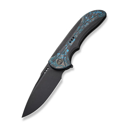 WEKNIFE | Equivik Flipper Knife Titanium & Carbon Fiber Handle | WE23020-4