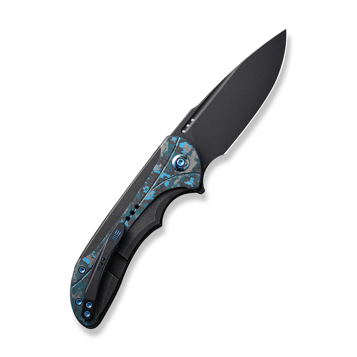 WEKNIFE | Equivik Flipper Knife Titanium & Carbon Fiber Handle | WE23020-4