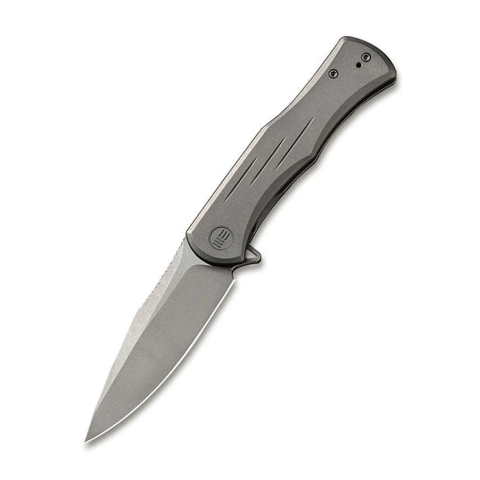 WEKNIFE | Primoris Flipper Knife Titanium Handle | WE20047A-1