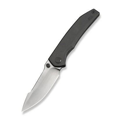 WEKNIFE Ryson Thumb Stud Knife Gray Titanium Handle (3.33" Hand Rubbed Satin Bohler M390 Blade) WE24086-2