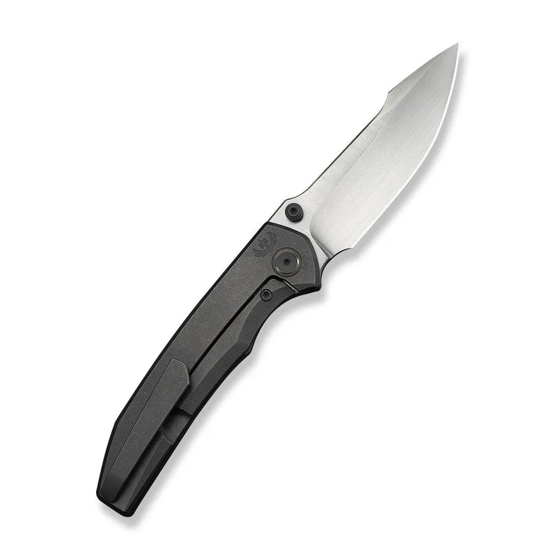 WEKNIFE Ryson Thumb Stud Knife Gray Titanium Handle (3.33" Hand Rubbed Satin Bohler M390 Blade) WE24086-2