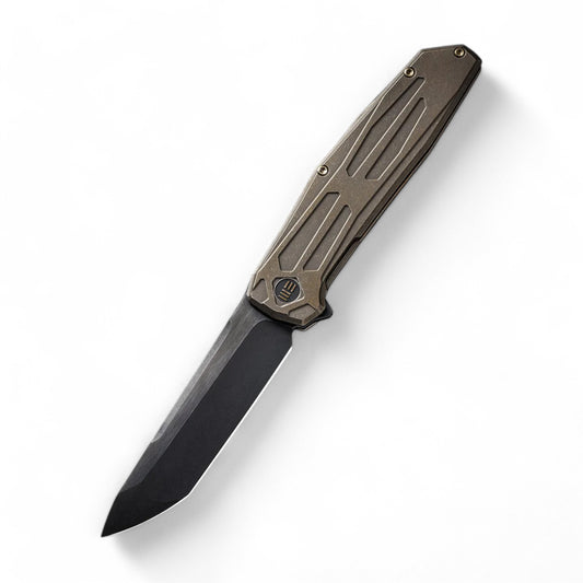 WEKNIFE | Shadowfire Flipper Knife | Titanium Handle | WE22035-3