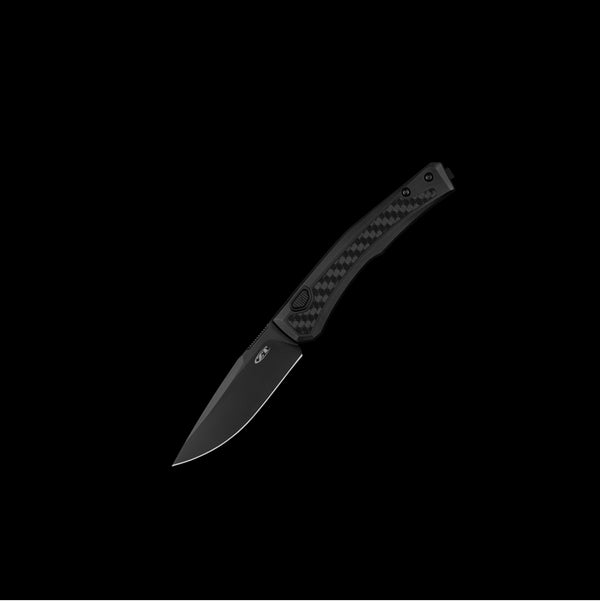 Zero Tolerance 0556BLK USA-made automatic knife with black MagnaCut blade and titanium carbon-fiber handle